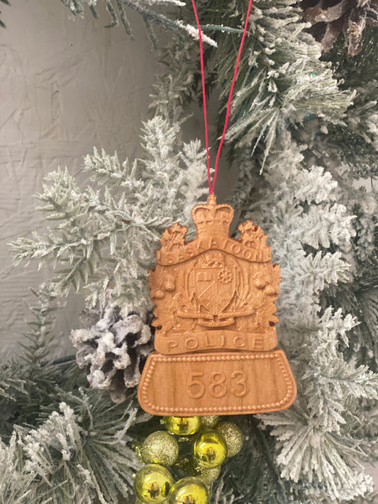 Saskatoon Police Christmas Ornament