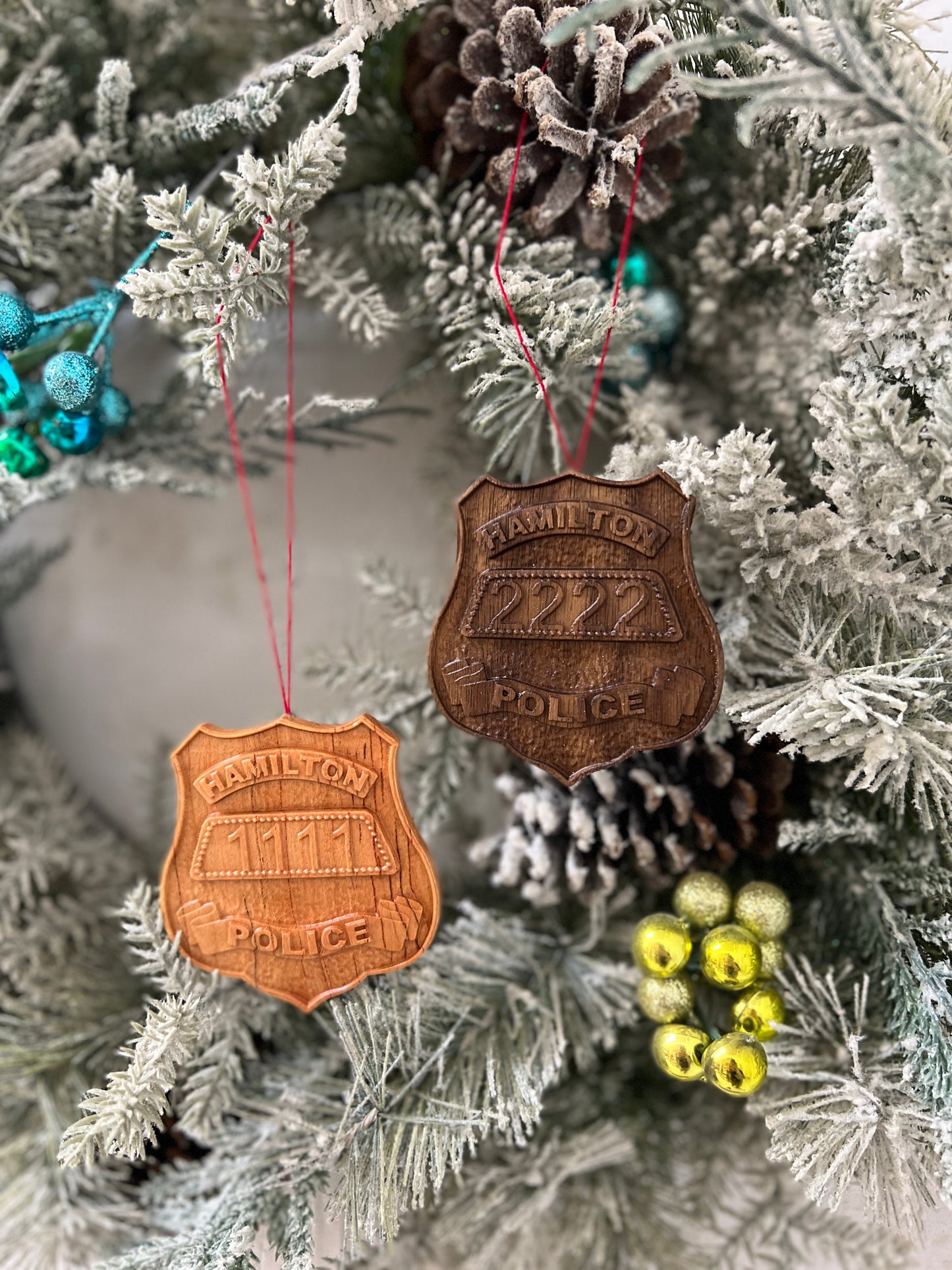 Hamilton Police Christmas Ornament