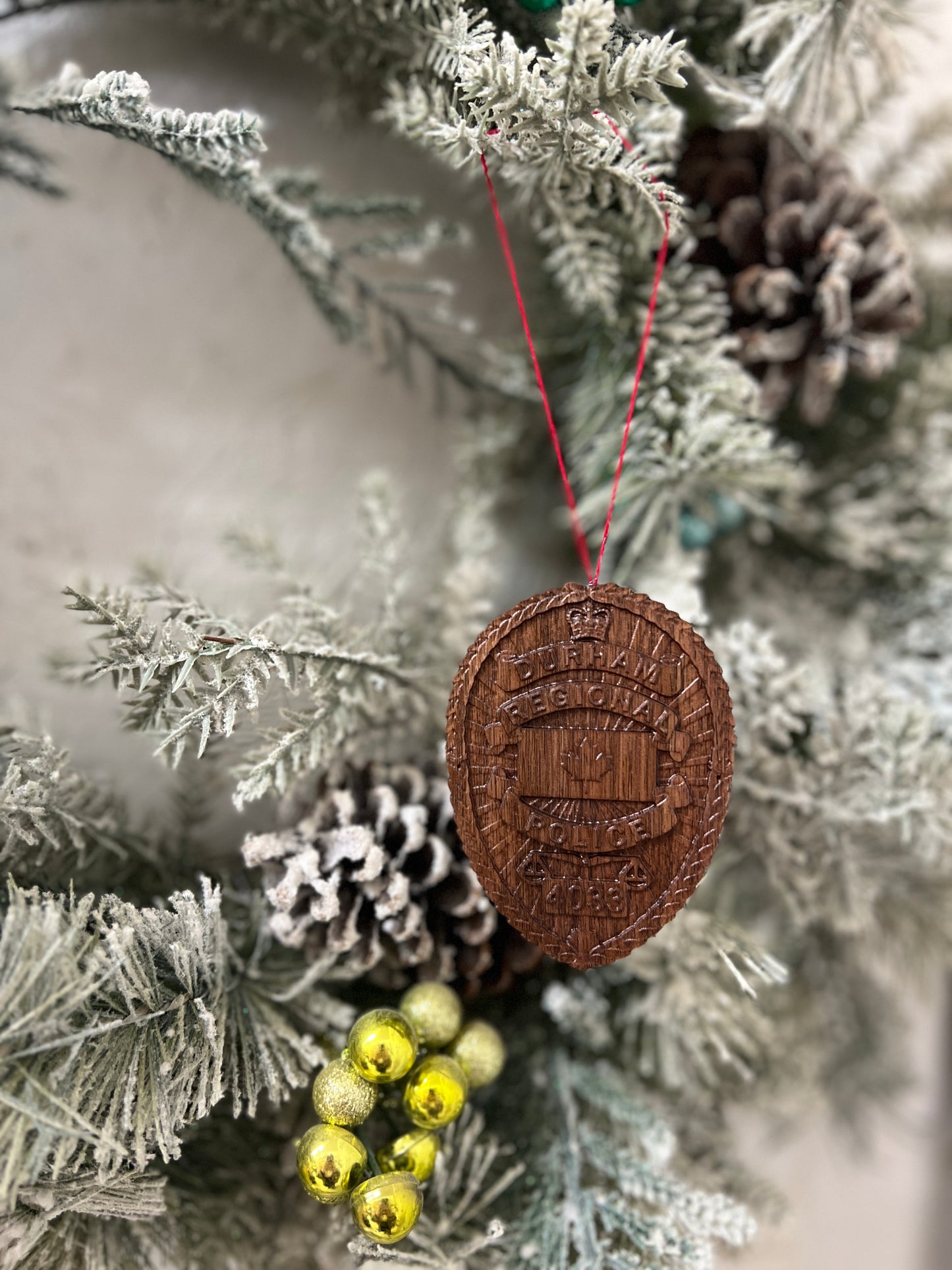 Durham Regional Police Christmas Ornament