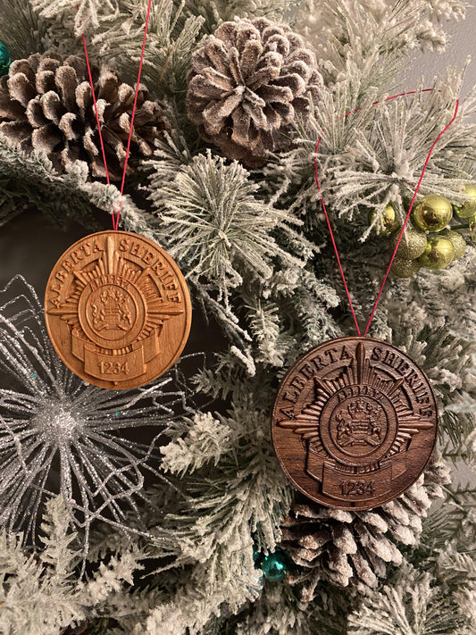Alberta Sheriffs Christmas Ornaments