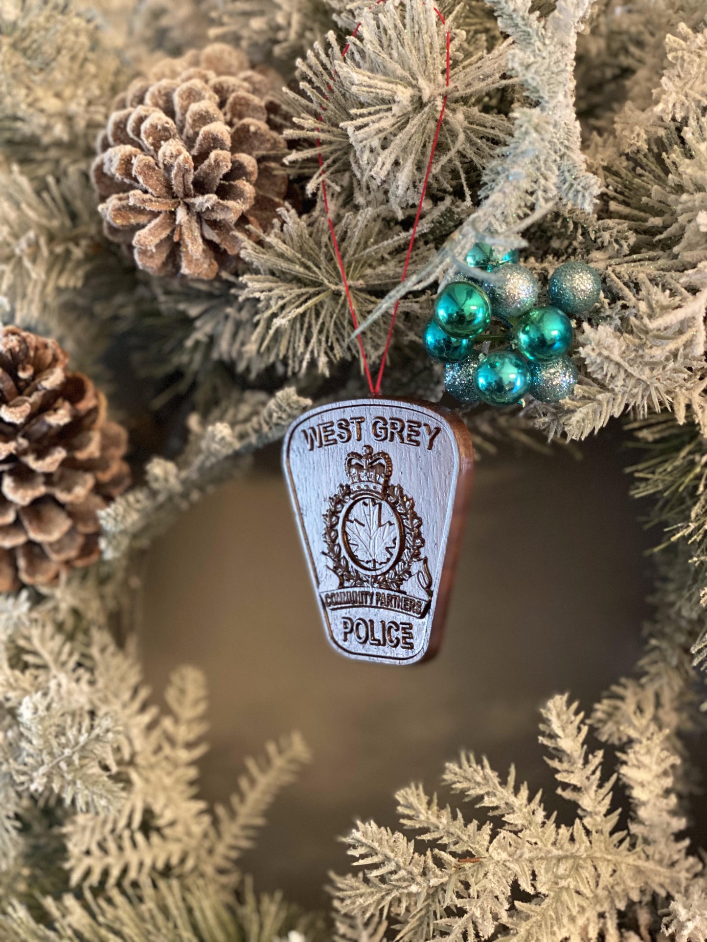 West Grey Police Christmas Ornament
