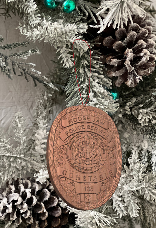 Moose Jaw Police Christmas Ornament