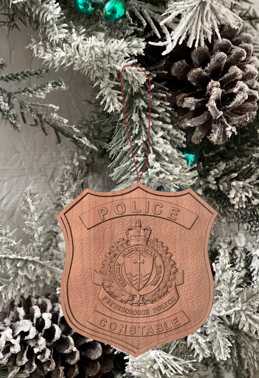 Peterborough Police Christmas Ornament