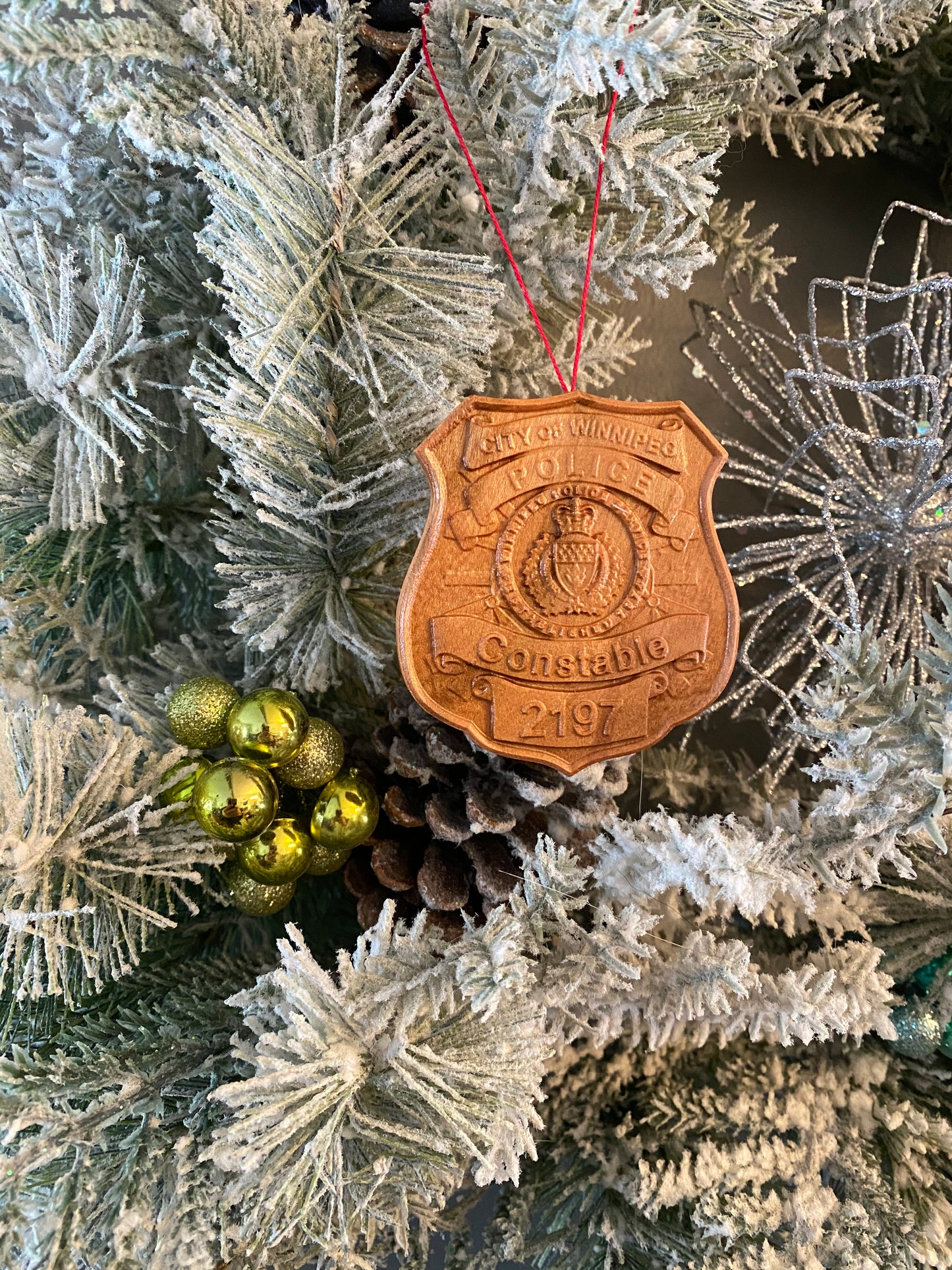 Winnipeg Police Christmas Ornament