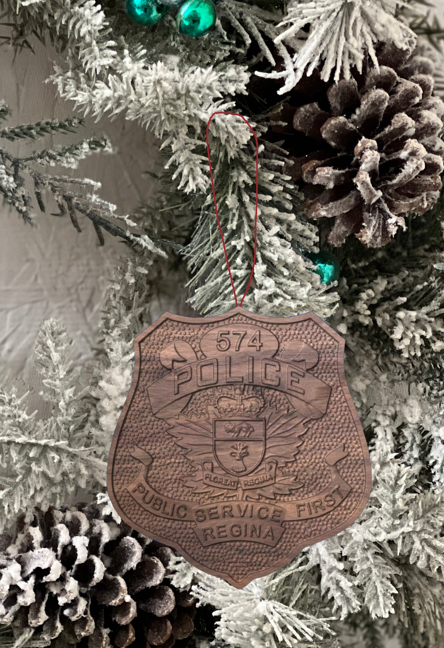 Regina Police Christmas Ornament