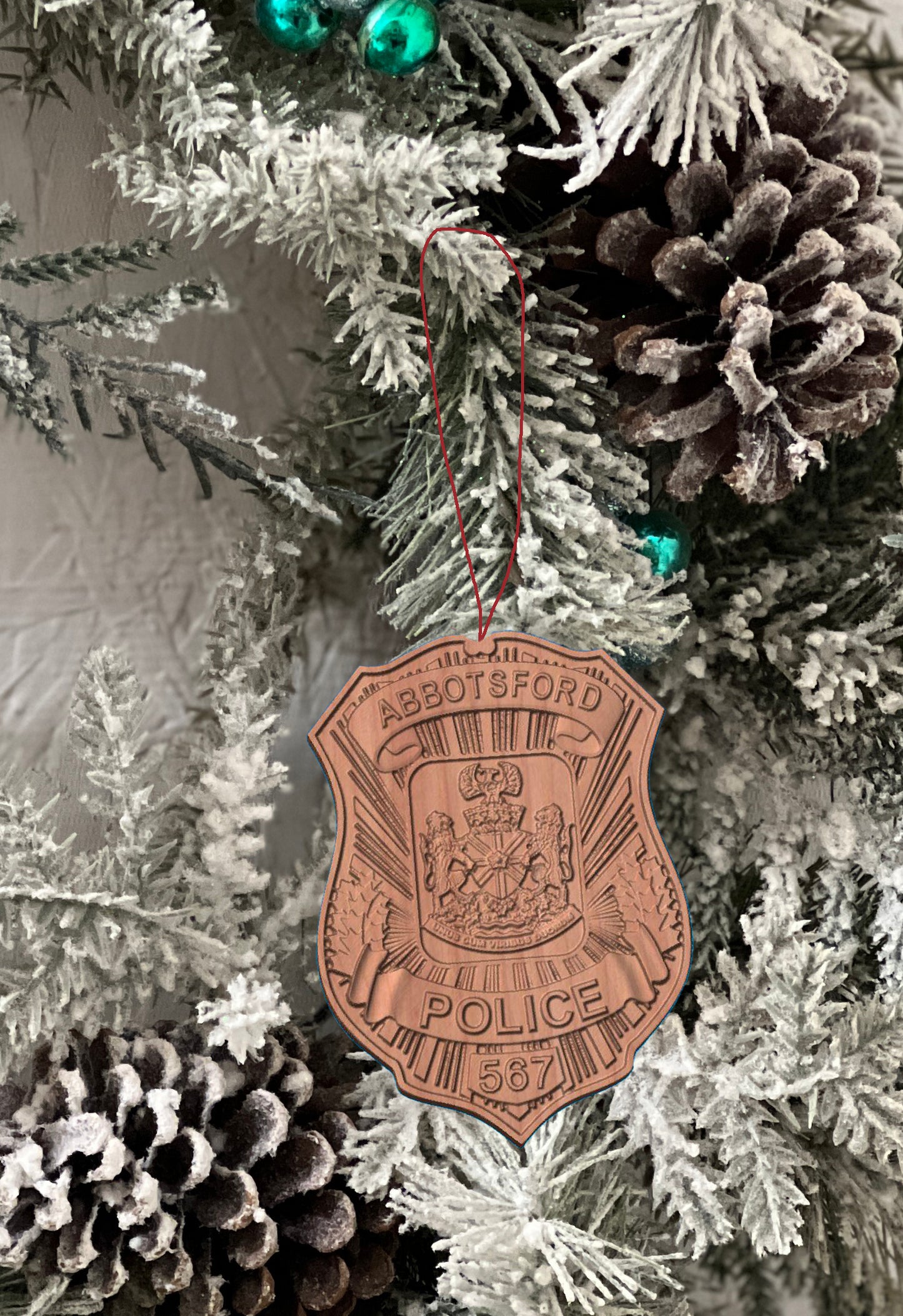 Abbotsford Police Christmas Ornament