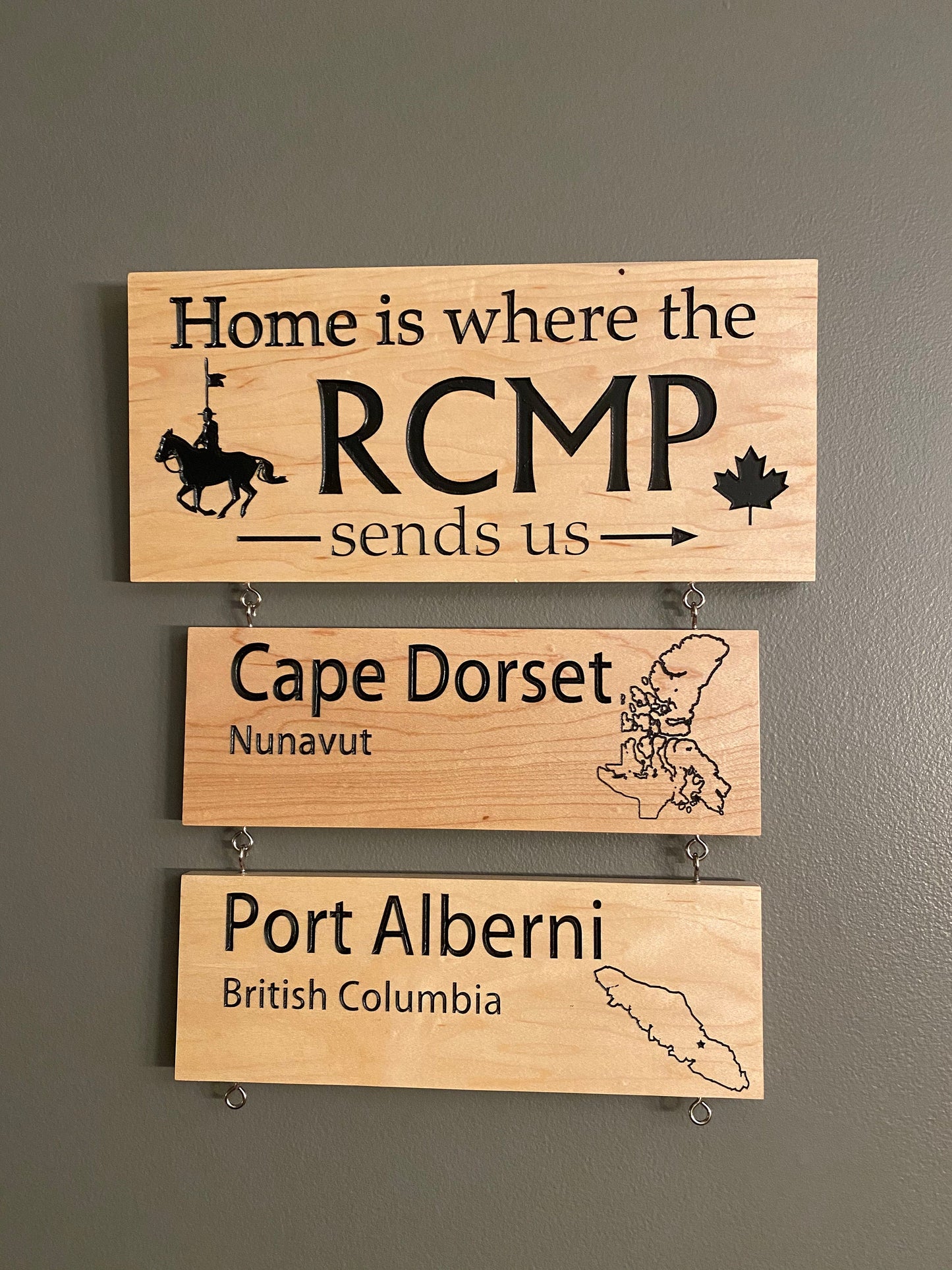 Home is Where the RCMP sends us