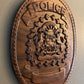 Calgary Police Wooden Badge