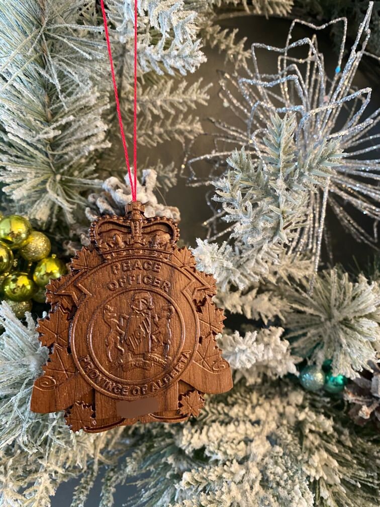 Alberta Community Peace Officer Christmas Ornaments