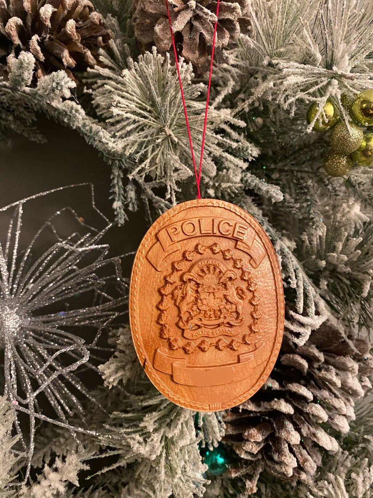 Calgary Police Christmas Ornament