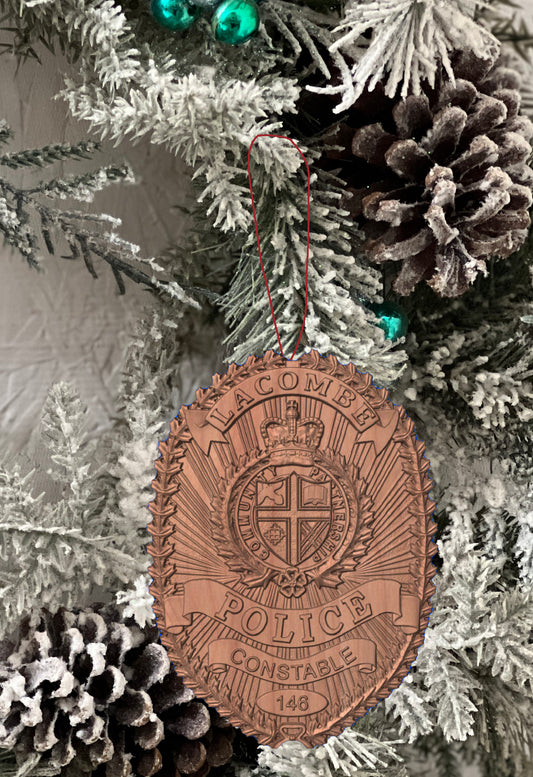 Lacombe Police Services Christmas Ornaments